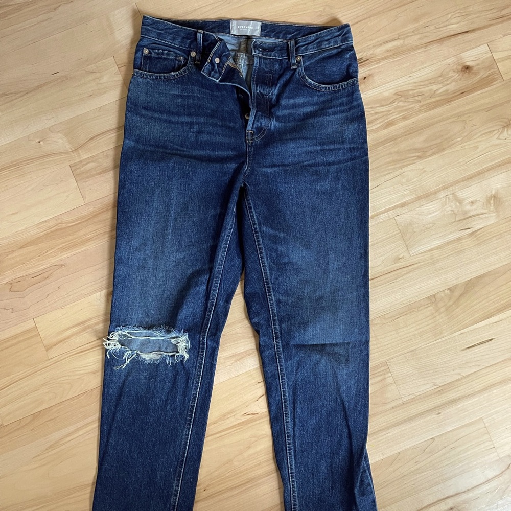 everlane cheeky jean! basically NWOT!!!
